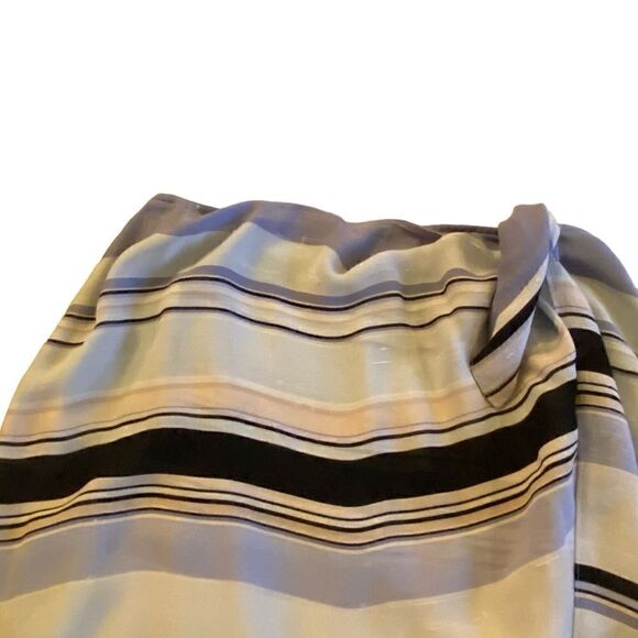 GUC Emanuel Blue Stripes Sarong Skirt - Picture 5 of 10